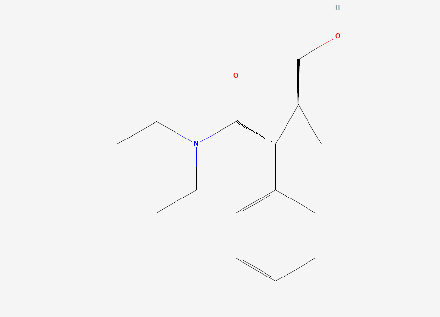 Two-dimensional chemical structure of Milnacipran EP Impurity G