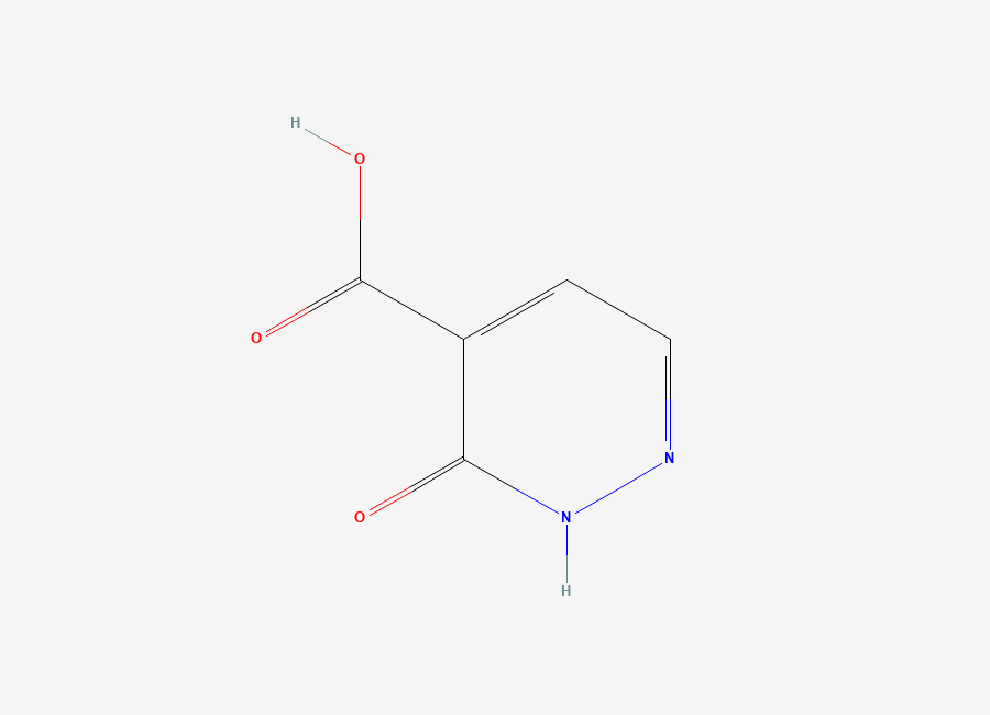 Two-dimensional chemical structure of 3-Oxo-2,3-dihydropyridazine-4-carboxylic acid