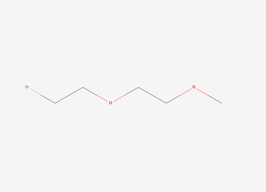Two-dimensional chemical structure of 1-Bromo-3,6-dioxaheptane