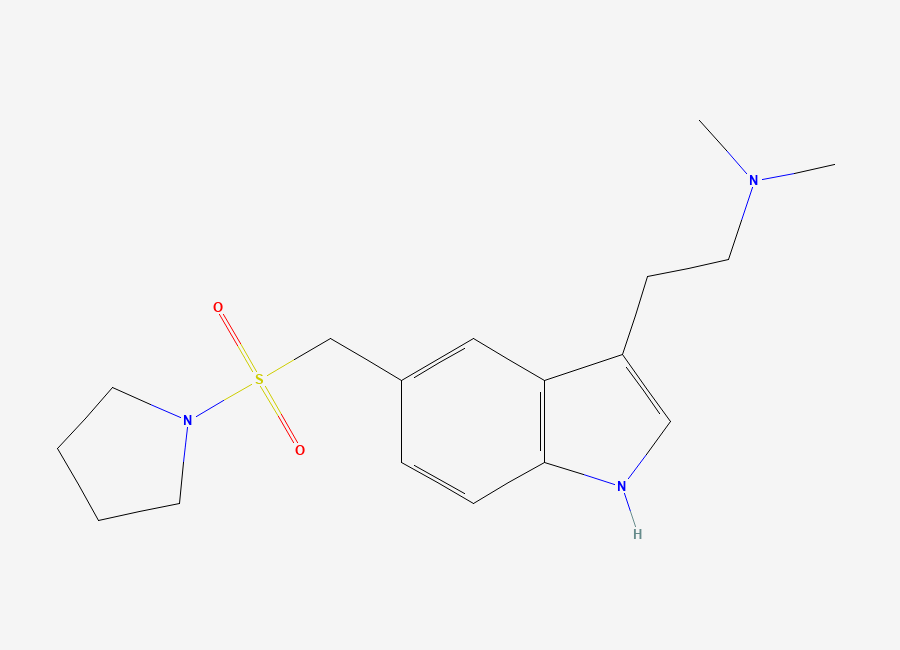Two-dimensional chemical structure of Almotriptan