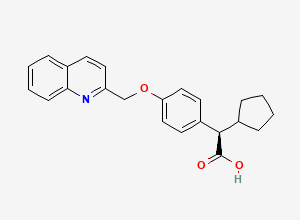 Two-dimensional chemical structure of Veliflapon