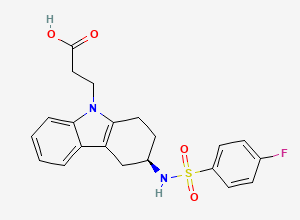 Two-dimensional chemical structure of Ramatroban
