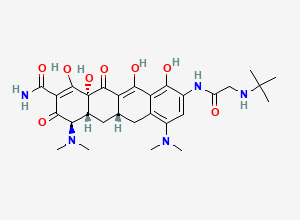 Two-dimensional chemical structure of Tigecycline Impurity 25