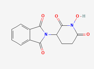 Two-dimensional chemical structure of N-Hydroxy Thalidomide