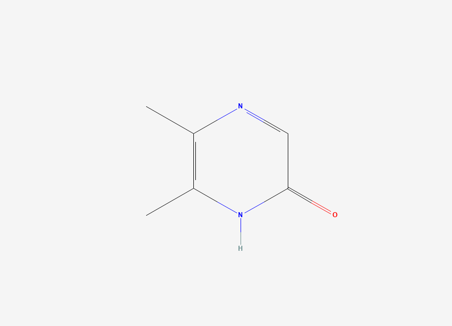 Two-dimensional chemical structure of 5,6-Dimethylpyrazin-2-ol