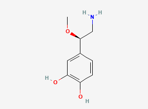 Two-dimensional chemical structure of O-Methyl norepinephrine
