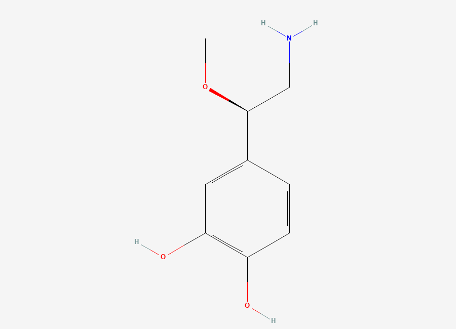 Two-dimensional chemical structure of O-Methyl norepinephrine