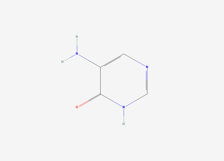 Two-dimensional chemical structure of 5-Amino-3,4-dihydropyrimidin-4-one