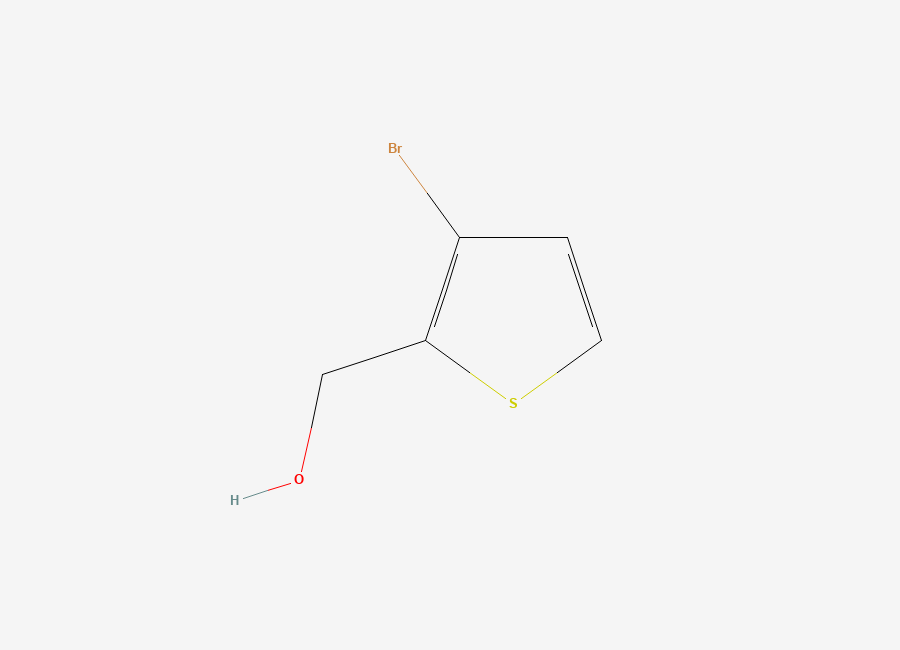 Two-dimensional chemical structure of (3-Bromothiophen-2-YL)methanol