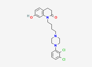 Two-dimensional chemical structure of Aripiprazole N-Isomer, CAS 1797983-65-3