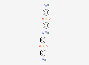 Two-dimensional chemical structure of Dapsone Dimer Impurity, CAS 2514651-21-7