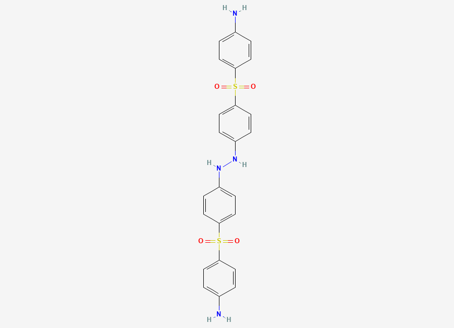 Two-dimensional chemical structure of Dapsone Dimer Impurity, CAS 2514651-21-7