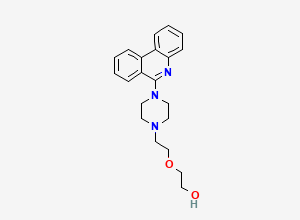 Two-dimensional chemical structure of Quetiapine EP Impurity V, CAS 2204369-14-0