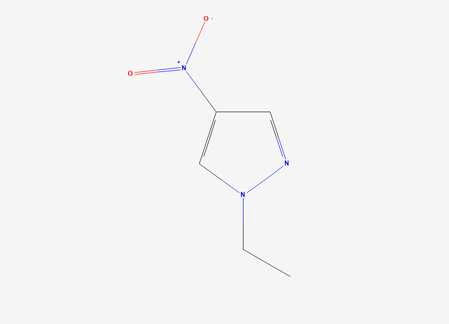 Two-dimensional chemical structure of 1-Ethyl-4-nitro-1H-pyrazole