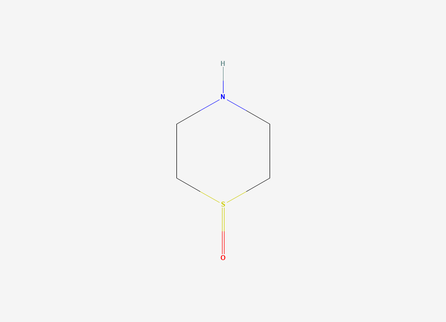 Two-dimensional chemical structure of Thiomorpholine 1-oxide