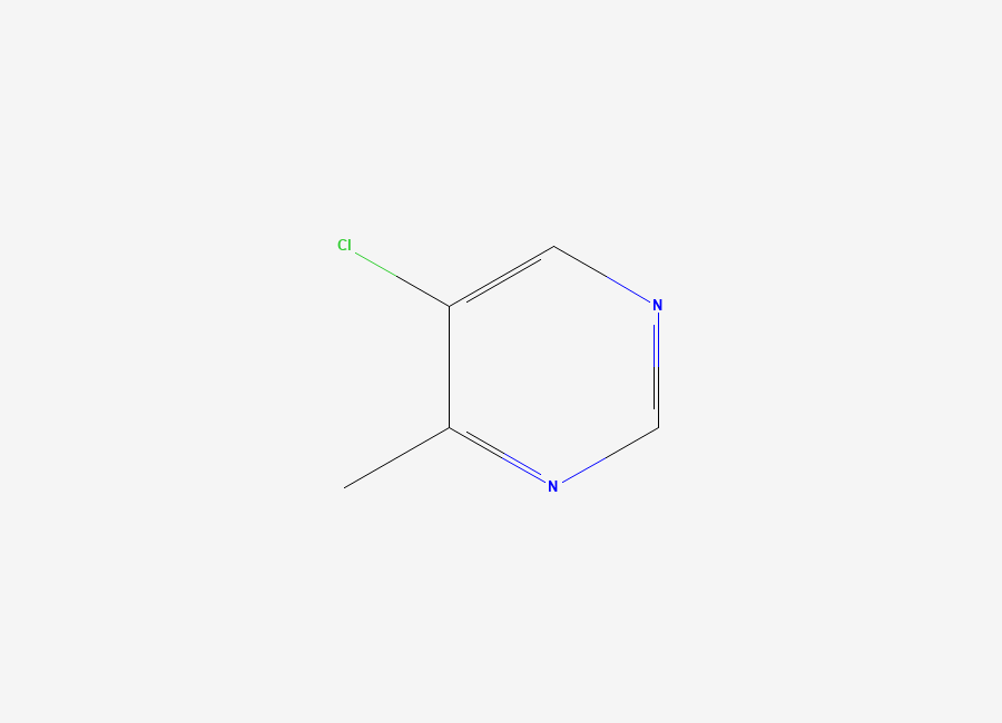 Two-dimensional chemical structure of 5-Chloro-4-methylpyrimidine