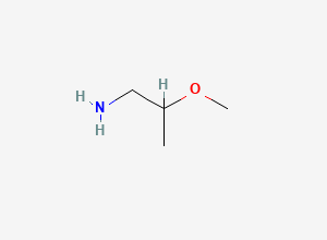 Two-dimensional chemical structure of 2-Methoxypropan-1-amine