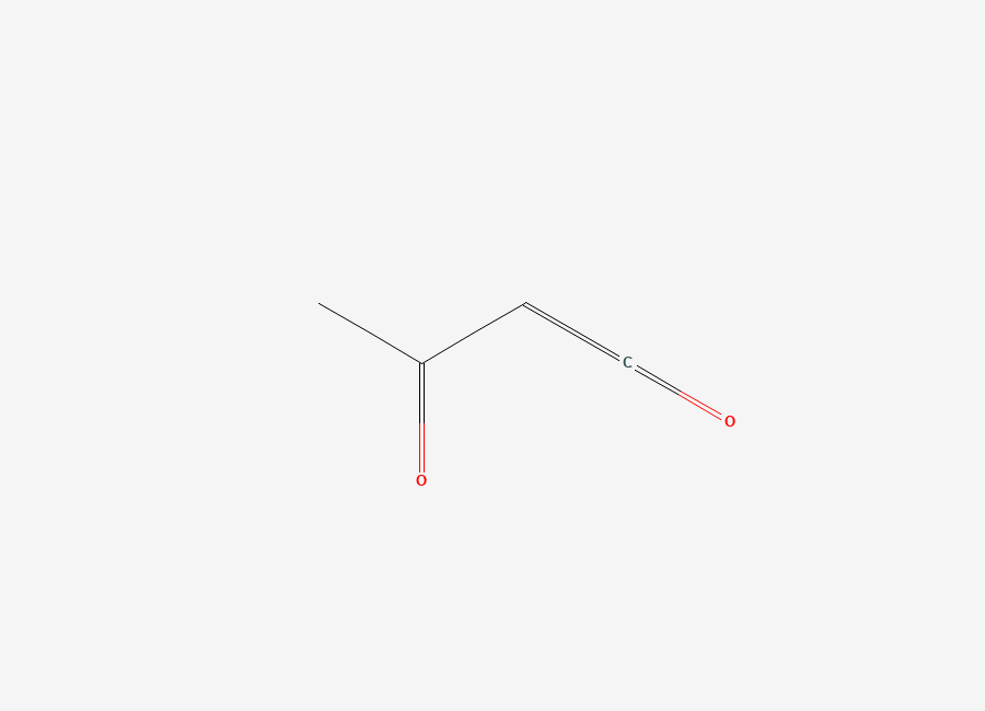 Two-dimensional chemical structure of But-1-ene-1,3-dione