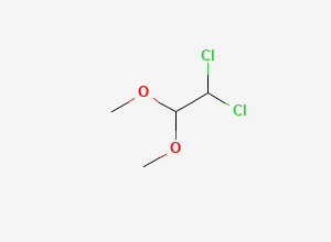 Two-dimensional chemical structure of Dichloroacetaldehyde Dimethyl Acetal, CAS 80944-06-5