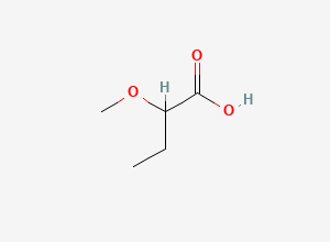 Two-dimensional chemical structure of 2-Methoxybutanoic acid