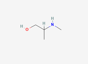 Two-dimensional chemical structure of 2-(Methylamino)propan-1-ol