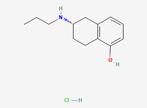 Two-dimensional chemical structure of Rotigotine EP Impurity B (HCl Salt), CAS 1231158-77-2