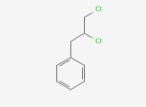 Two-dimensional chemical structure of (2,3-Dichloropropyl)benzene