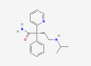 Two-dimensional chemical structure of Disopyramide EP Impurity C, CAS 38236-46-3