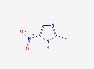 Two-dimensional chemical structure of Tinidazole EP Impurity A, CAS 696-23-1