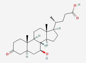 Two-dimensional chemical structure of Unii-N6B5U76kaa