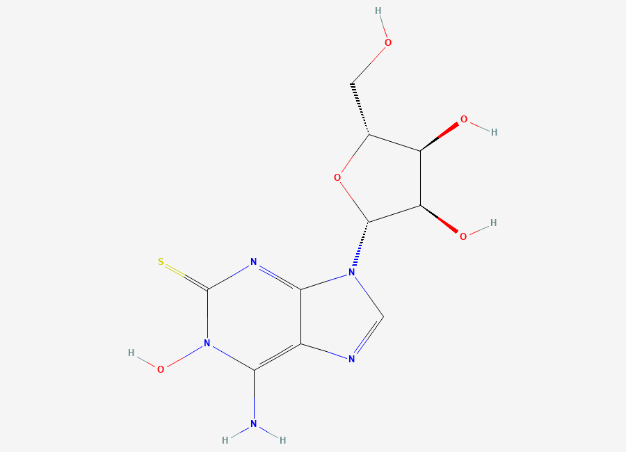 Two-dimensional chemical structure of Adenosine Impurity 18