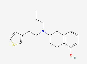 Two-dimensional chemical structure of N 0734