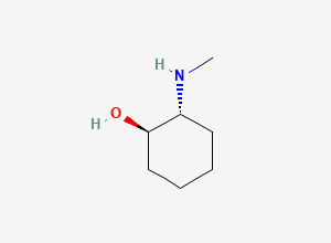 Two-dimensional chemical structure of rac-(1R,2R)-2-(methylamino)cyclohexan-1-ol