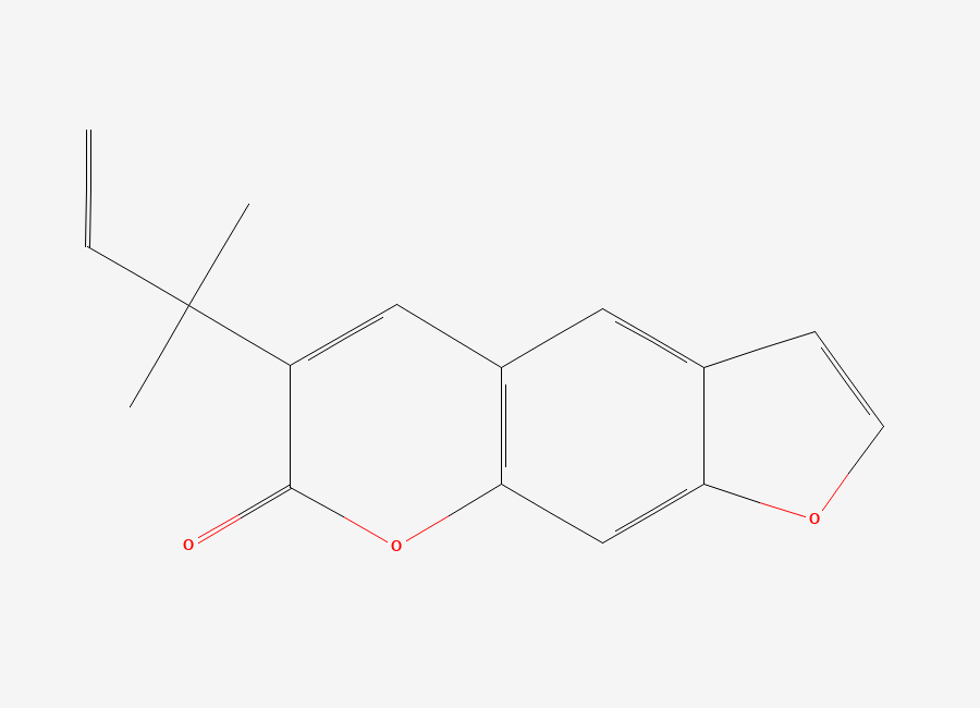 Two-dimensional chemical structure of Chalepensin