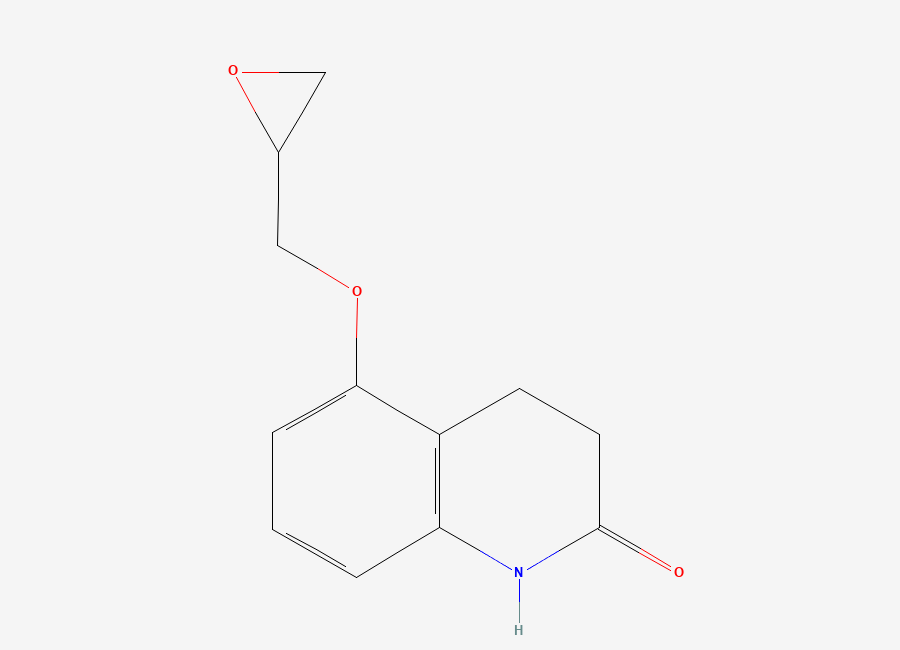 Two-dimensional chemical structure of Carteolol HCl EP Impurity C, CAS 51781-14-7