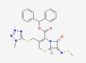 Two-dimensional chemical structure of Cefmetazole Impurity 7 (Mixture of Isomers), CAS 64278-70-2