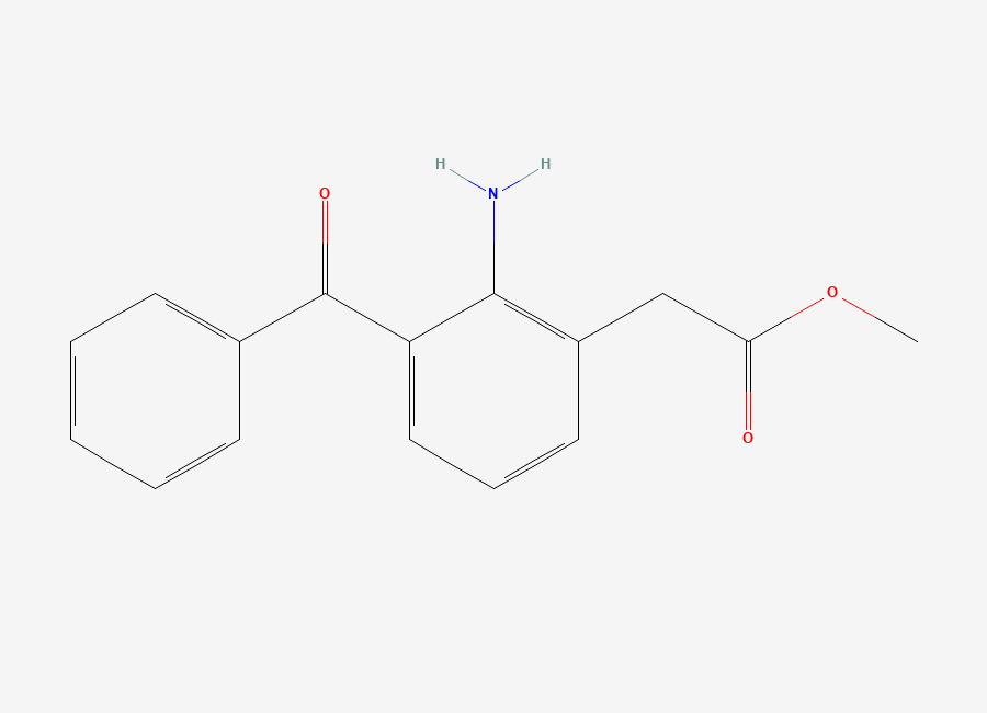 Two-dimensional chemical structure of Amfenac Methyl Ester, CAS 61941-58-0