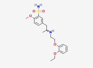 Two-dimensional chemical structure of Tamsulosin, CAS 106133-20-4