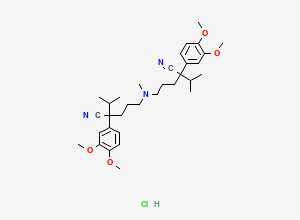 Two-dimensional chemical structure of Verapamil EP Impurity N (Hydrochloride Salt), CAS 2726492-31-3