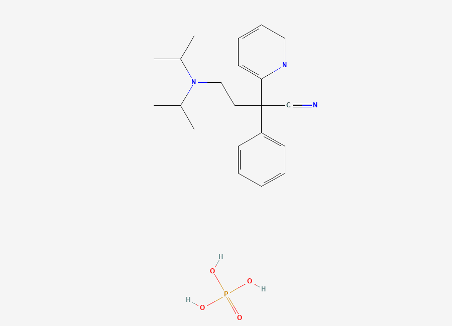 Two-dimensional chemical structure of Disopyramide Impurity A as Dihydrogen Phosphate