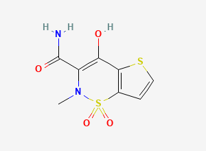 Two-dimensional chemical structure of Tenoxicam EP Impurity G, CAS 105410-48-8