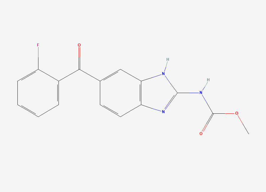 Two-dimensional chemical structure of Flubendazole EP Impurity E, CAS 66939-00-2
