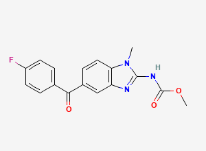 Two-dimensional chemical structure of Flubendazole EP Impurity F, CAS 132119-20-1