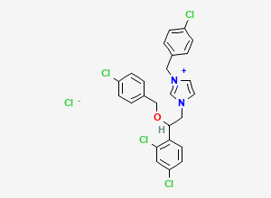 Two-dimensional chemical structure of Econazole EP Impurity C