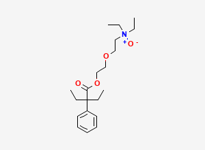 Two-dimensional chemical structure of Oxeladin N-Oxide