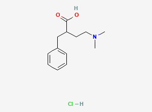 Two-dimensional chemical structure of Dimetindene EP Impurity D (HCl Salt), CAS 1823817-92-0