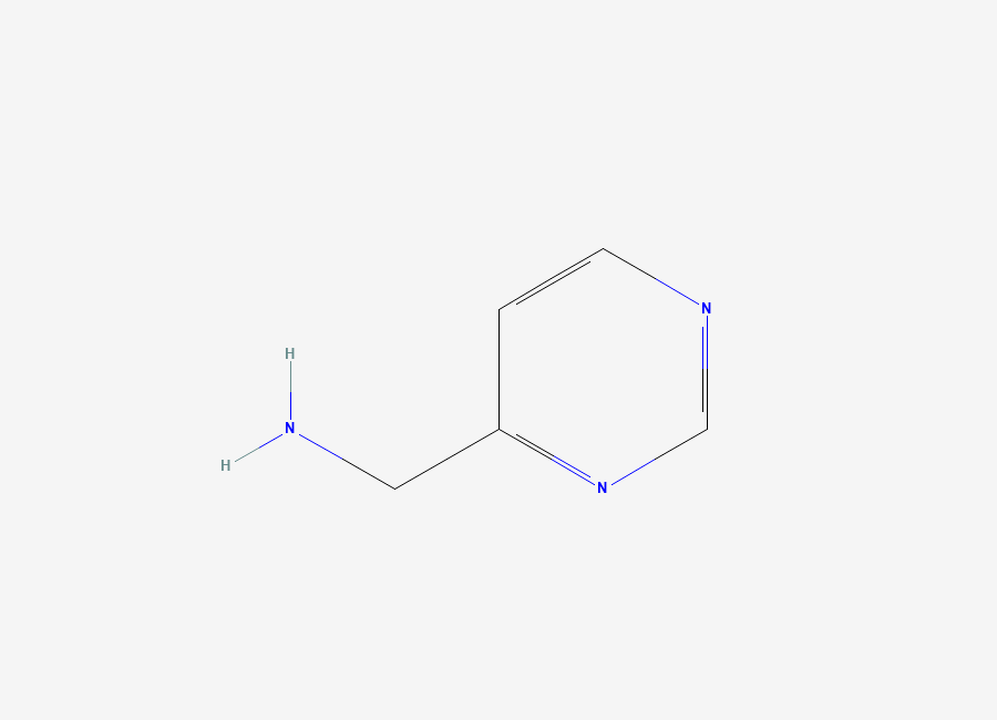 Two-dimensional chemical structure of Pyrimidin-4-ylmethanamine