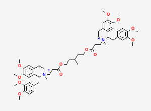Two-dimensional chemical structure of Atracurium Besilate EP Impurity I
