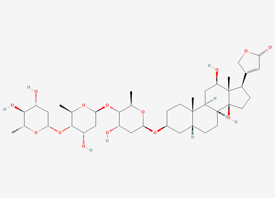 Two-dimensional chemical structure of Neodigoxin