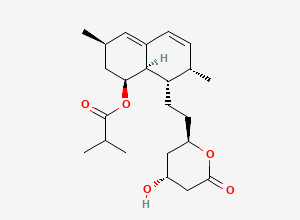 Two-dimensional chemical structure of 2'-Ethyl Simvastatin